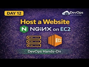 Day 12 | Host a Website on EC2 using NGINX | DevOps Hands-On | in Hindi basics 🚀