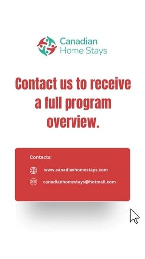 Studying Abroad Program in Canada 🇨🇦/ from all over the world on Instagram: "A Canadian homestay program combines safe accommodation 🏡 with structured student care. Canadian Home Stays places students in approved host families while providing academic coordination 📘 and ongoing welfare support 🤝. This approach helps students adapt faster and remain focused on school 🎓. CTA: Email canadianhomestays@hotmail.com to receive a full program overview ✉️ #canadahomestay #studentcare #academicfocus
