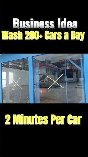 How to Wash 200+ Cars Daily (New Business Idea! 💡) #carwashbusiness #businesses