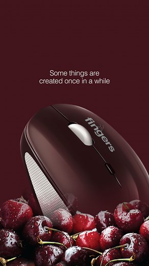 15 reactions | Some things are rare. Some are exceptional.  Meet the all-new #FINGERS CherryGrip — the wireless rechargeable mouse designed to stand out and built to last. With its unique cherry-red finish, all-day comfort grip, and smooth precision tracking, it’s truly your grip on performance. | FINGERS | Facebook