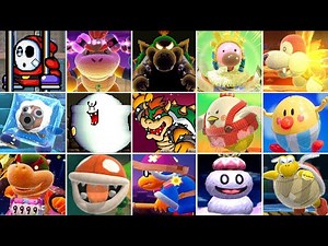 Yoshi Game Series All Bosses - No Damage ( Crafted World -Woolly World - New Island - Island DS )