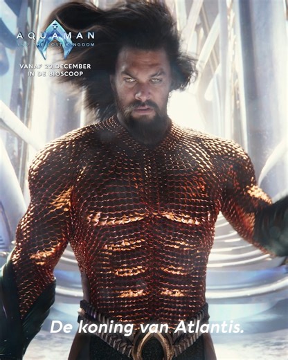 Jason Momoa and Patrick Wilson make a splash in #Aquaman and the Lost Kingdom, vanaf 20 december in de bioscoop. 🌊🔱 | Warner Bros. Pictures
