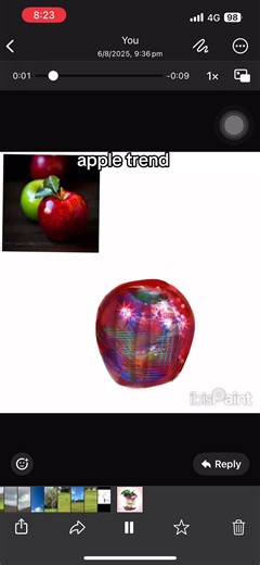 Exploring the Apple Trend in Digital Art