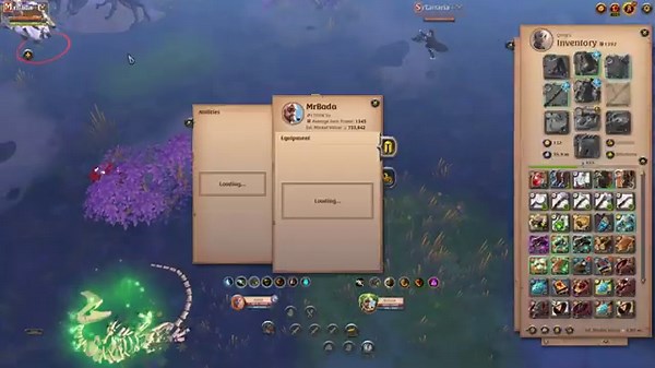 Solo PvP in Albion Black Zone Open World with Quarterstaff