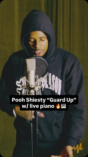 55K views · 10K reactions | Pooh Shiesty’s “Guard Up” w/ live piano  Should we bring back our Fine Tuned series? What rapper would you wanna see perform with only piano?  • #poohshiesty #finetuned | Audiomack | Facebook