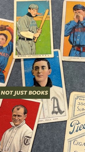 4.9K views · 49 reactions | Baseball season is about to begin! ⚾️ Check out these early American baseball cards in our Library collections with curator David. | The Huntington Library, Art Museum, and Botanical Gardens | Facebook