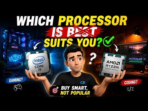 How to Choose the Right Laptop Processor (2026 Guide) Best laptop processor | Intel vs Ryzen #laptop
