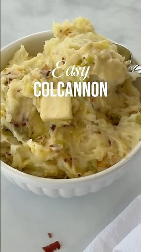 Easy Colcannon - Irish Mashed Potatoes Recipe