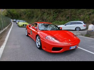 Ferrari 360 Modena Loud SOUND! Super V8 ENGINE ACCELERATIONS