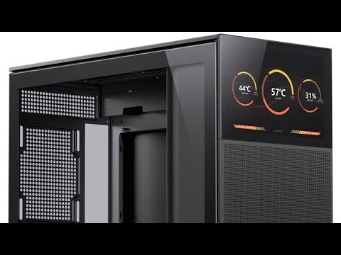 Jonsbo D31 Black Mesh PC Case With Display Unboxing Gaming PC Series