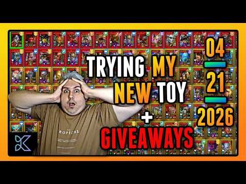 GIVEAWAYS + LIVE ARENA + NEW ACCOUNT [TUЯ KruYseN] | Raid: Shadow Legends
