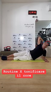 1.2K reactions · 125 shares | Routine X tonificare il core #coreworkout #addomepiatto | Dance Ginnastica Fit | Facebook