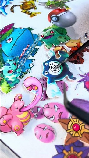 This Mega Fake card is getting out of hand! 🌊 #pokemon #pokemoncards #diy