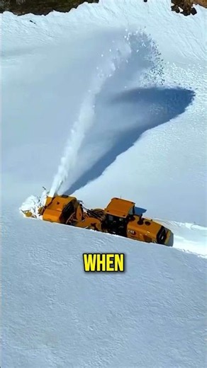 Machines That Cut Through 15ft Snow ❄️ || #machines #technology #engineering #extreme