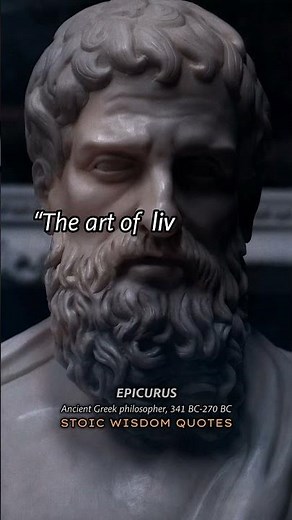 6 Stoic Quotes From Epicurus