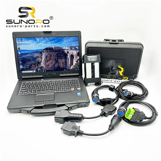 Vocom2 Diagnostic Tool 88890300 Engineering Diagnosis and Panasonic CF53 Laptop