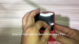 Watch How to remove screen protectors film on Amazon Live