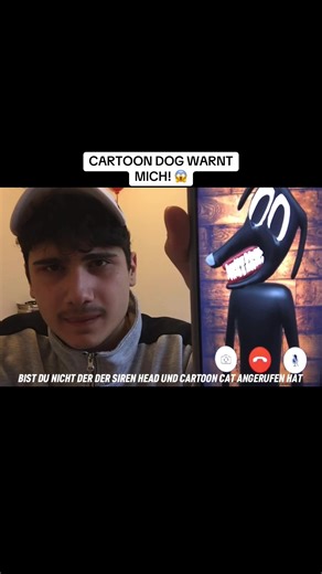 Cartoon Dog Warning: A Chilling Encounter