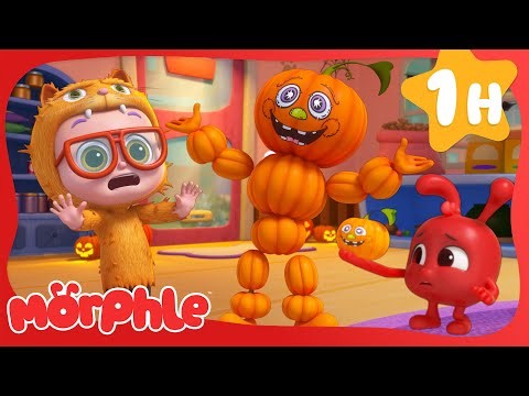 Halloween Pumpkin Prince 🎃👻 | Morphle 1 Hour | Moonbug Kids - Fun Stories and Colors