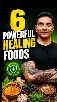 6 foods that heal inflammation naturally #shorts #health #lukecoutinho
