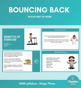 Stage Three NSW PDHPE - Bouncing Back Unit of Work