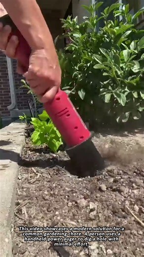 Effortless Gardening The Power Auger