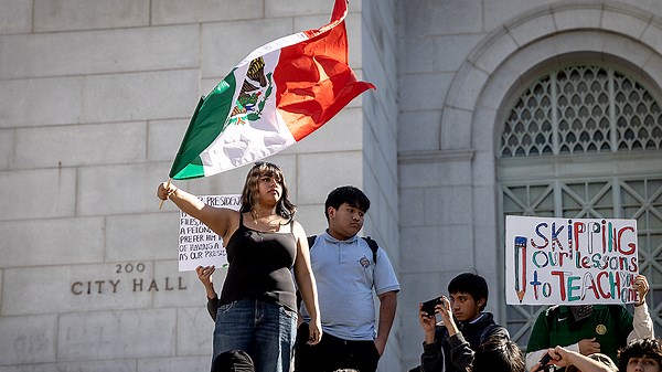 Failing US schools allowing students to skip class to protest ICE