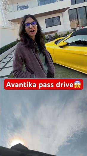 ￼ Avantika fast drive forshe ✨😍#shorts #souravjoshivlogsfanclub #comedy #trending