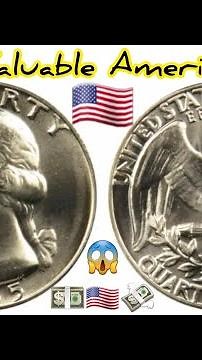 USA Quarter Dollar 1965 Coin - Most Valuable Rare Coin Of United States Of America - Washington