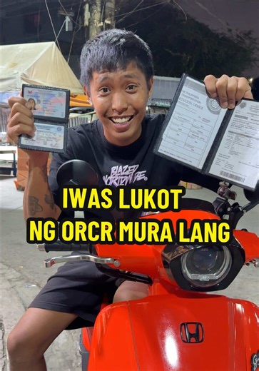 Iwas lukor ng orcr & drivers license mura lang! #fyp