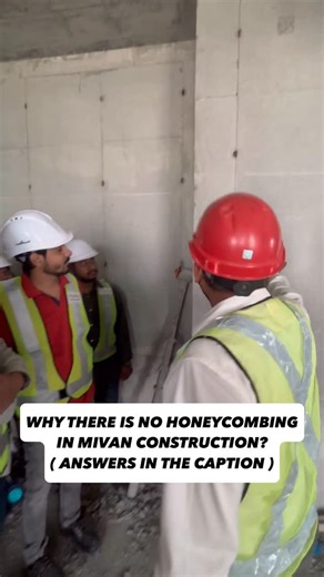 Apaha - Civil Engineering Training Institute | 🧱 WHY THERE IS NO HONEYCOMBING IN MIVAN CONSTRUCTION? 1️⃣ Fully Closed Aluminium Formwork All panels are tightly joined, leak-proof, and... | Instagram