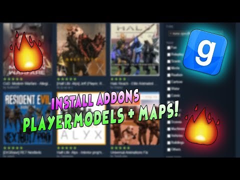 How TO INSTALL ADDONS ON GMOD 2020! - DOWNLOAD PLAYERMODELS/MAPS ON GARRY'S MOD!
