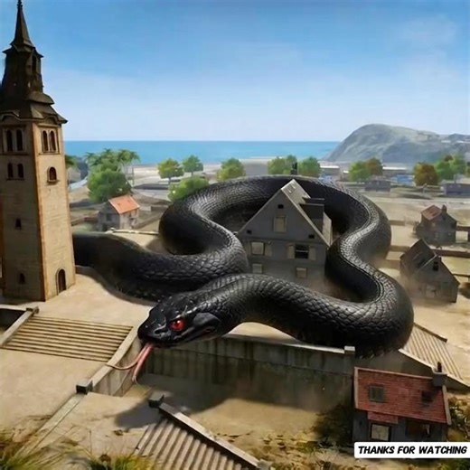 Ronaldo Saves the Snake Babies at Clock Tower! 🐍😱 #freefire #shorts