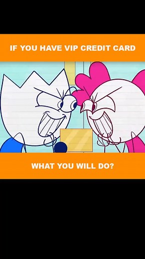 What does Max do when he has VIP credit card? #woanetwork#woavideo #woafunny #woamax #animation #pencilmation