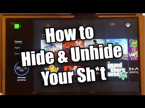 How to Hide or Unhide Games and Apps on your Xbox One