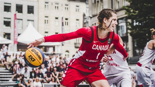 FIBA Women's 3x3 Series Orleans: semifinal Canada vs. Spain