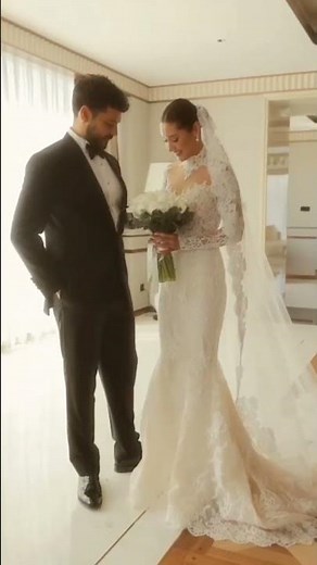 Başarılı oyuncular Emre Kıvılcım ve Yulduz Rajabova evlendi...