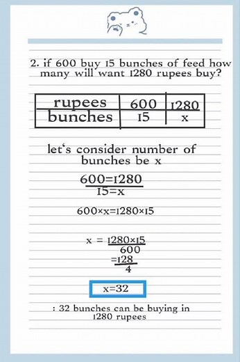 7th maths 9th lesson direct proportion and inverse proportion practice set 37 all questions answer
