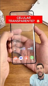 Celular transparente? Futuro dos celulares