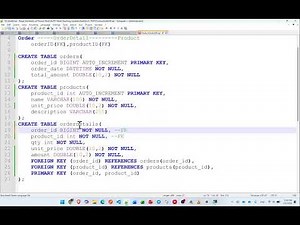 Example Product Order Database with MySQL on XAMPP (Many To Many Relationship)