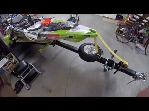 DIY Kayak trailer