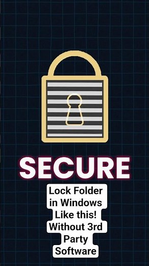 🔐 Lock folder Windows