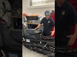 Snowmobile rear suspension set up