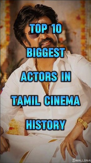 Top 10 Tamil Actors of All Time | Who is the No. 1 Tamil Actor?
