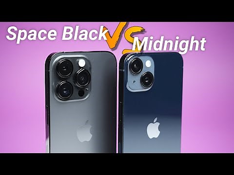 Space Black vs Midnight