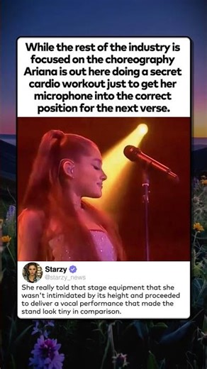 ARIANA VS THE MICROPHONE STAND