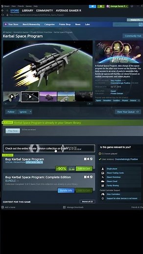 The BEST Space Game Ever… and It’s Only $4 Right Now! 🚀 | Kerbal Space Program Sale