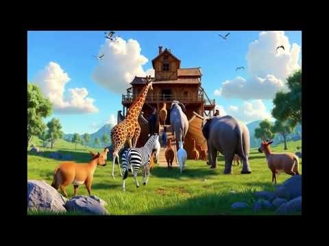 Animals Boarding Noah’s Ark 🐘