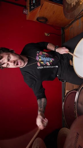 Is this how I'm supposed to use paradiddles? DRUNK Sleeptalk #drums #drumcover @Dayseekerband