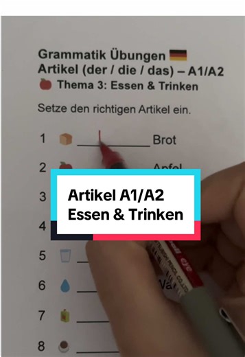 Learn German: Food & Drink Vocabulary for Beginners